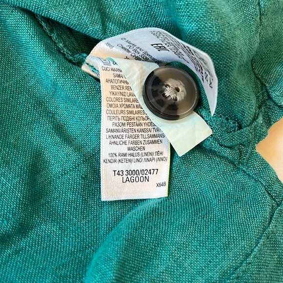 M&S Collection Linen Top - Picture 6 of 8